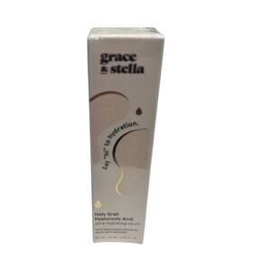 Grace & Stella “Holy Grail” Hyaluronic Acid Serum – 0.59 fl oz | NEW, Sealed